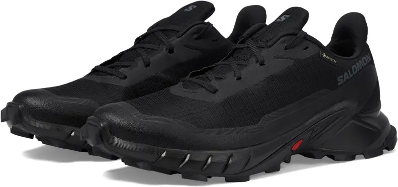 Кроссовки Alphacross 5 GORE-TEX Salomon, цвет Black/Black/Ebony