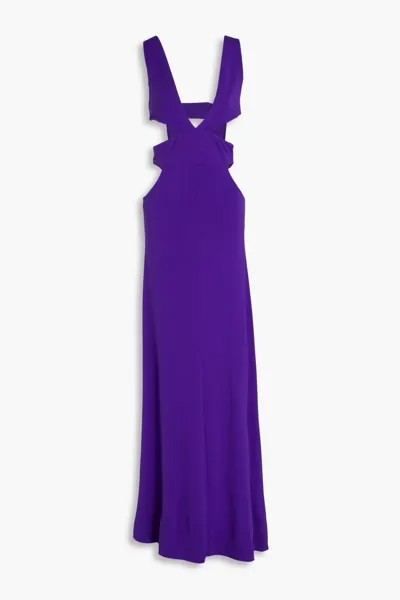 Платье макси Chrissy из джерси с вырезами Retrofête, фиолетовый