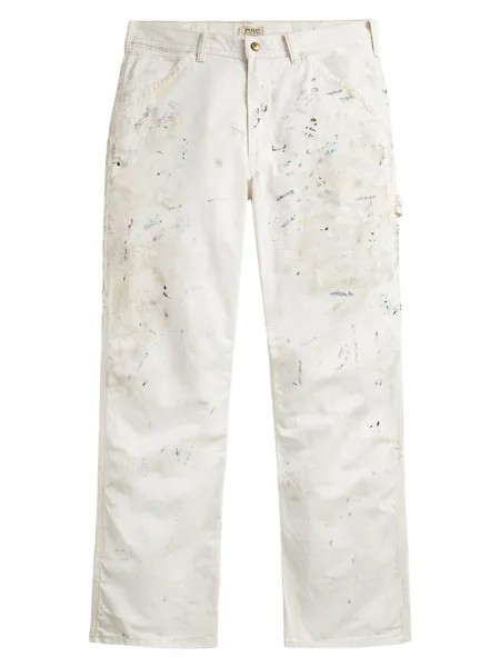 Окрашенные джинсы свободного кроя Carpenter Polo Ralph Lauren