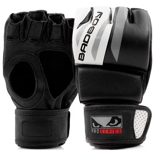Перчатки для ММА Bad Boy Pro Series Advanced MMA Gloves- Black/White L/XL