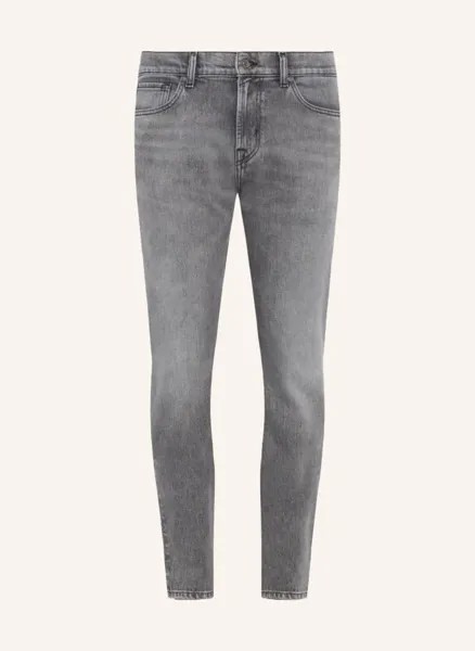 Джинсы slimmy slim fit 7 For All Mankind, серый