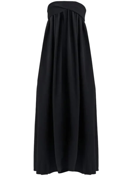 Креповое платье макси Proenza Schouler, черный