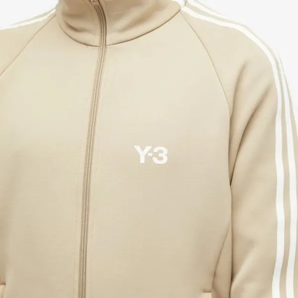 Y-3 Спортивный топ с 3 полосками, белый