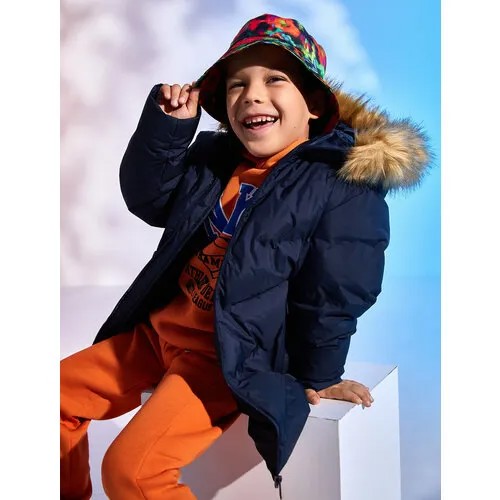 Куртка KOTON, размер 6-7 лет, синий