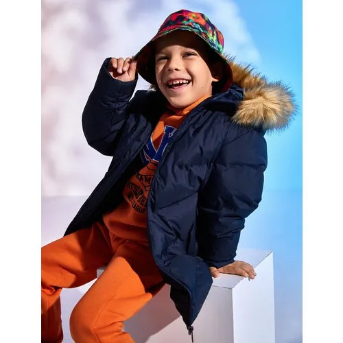 Куртка KOTON, размер 7-8 лет, синий