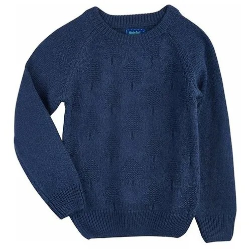 Пуловер детский для мальчиков AW19JIA22; Max&Jessi; Размер: 5-6; цвет: темно-синий