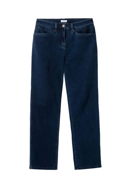 Прямые джинсы из переработанного полиэстера REPREVE sheego, цвет Dark Blue Denim