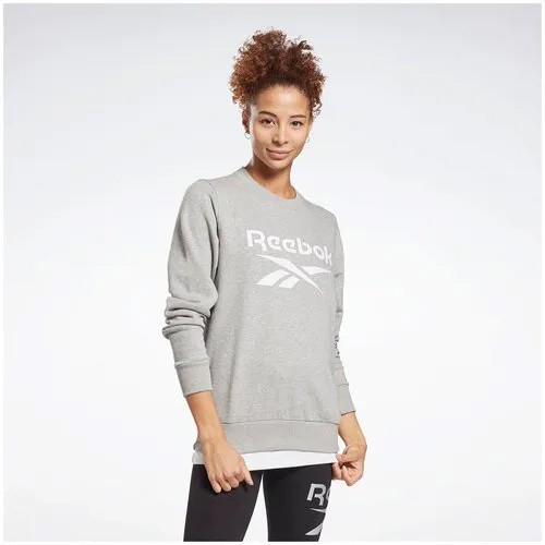 Джемпер Reebok Ri Bl French Terry Crew Серый S GQ9497