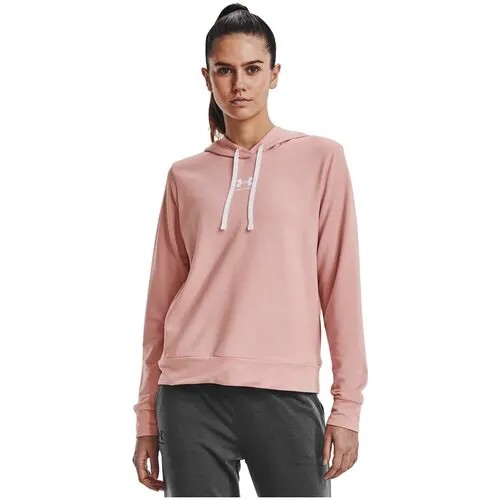 Худи Under Armour, средней длины, размер XS, розовый