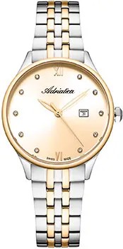 Швейцарские наручные  женские часы Adriatica 3547.2181Q. Коллекция Ladies