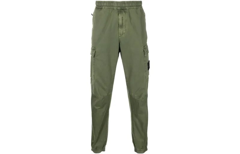 Костюм Брюки Мужские Зеленый Stone Island, зеленый