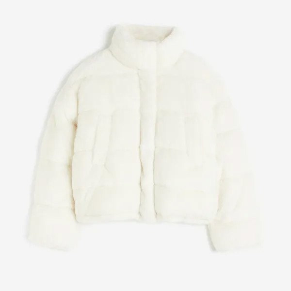 Куртка H&M Puffer, белый