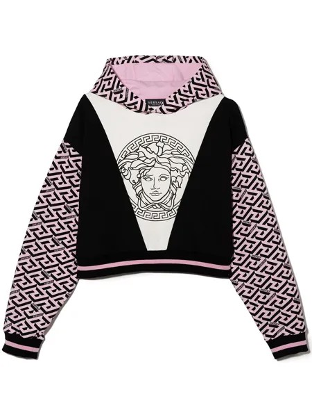 Versace Kids худи с принтом Medusa