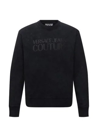 Хлопковый свитшот Versace Jeans Couture