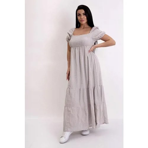 Женское платье вечернее Соната Белый 44-46 Трикотаж Lika Dress