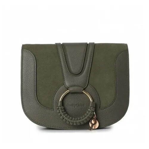 Сумка See By Chloe S18AS896 коричнево-зеленый
