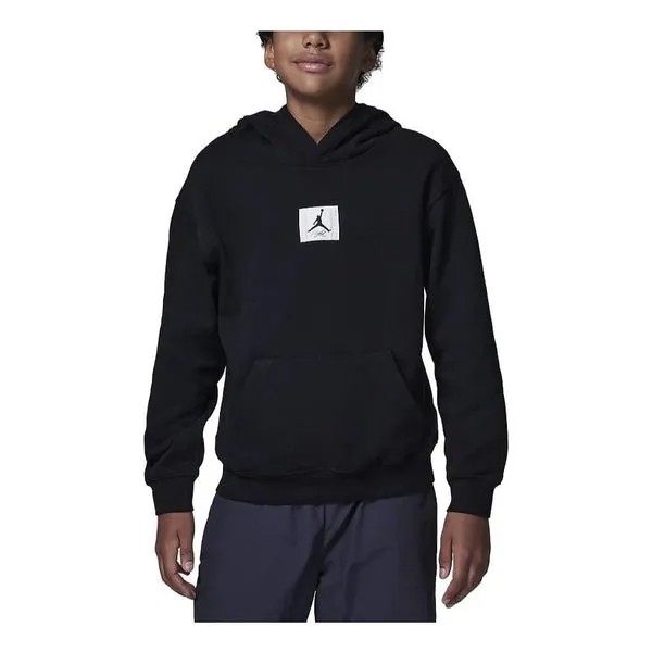 Толстовка с капюшоном из флиса Air Jordan, черный