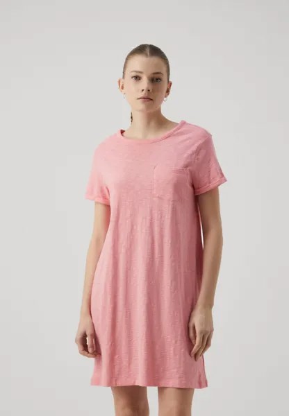 Вязаное платье Tee Dress GAP, коралл