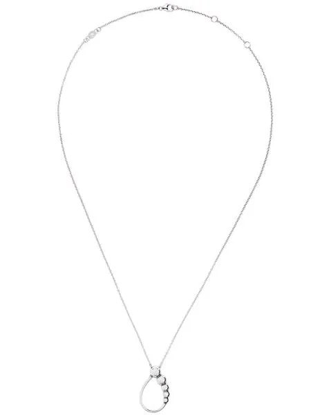 Georg Jensen серебряное колье Moonlight Grapes с подвеской