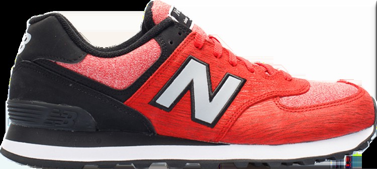 Кроссовки New Balance 574 'Sweatshirt', красный