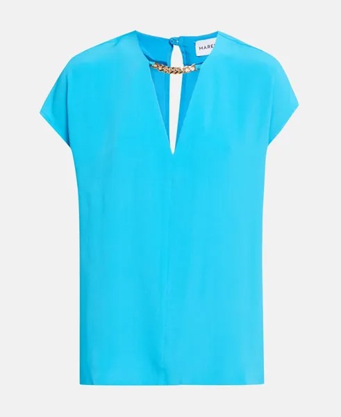 Рубашка-блузка Marella, бирюзовый
