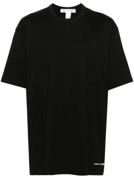 Comme Des Garçons Shirt футболка с приспущенными плечами, черный