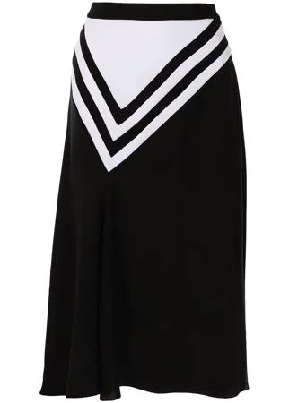 Ports 1961 юбка А-силуэта со вставками