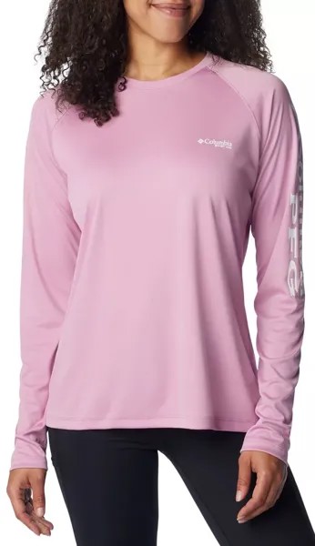 Женская рубашка с длинным рукавом Columbia Tidal II, розовый