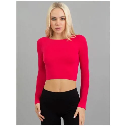 Топ Giulia CROP T-SHIRT размер L/XL, raspberry sorbet (Розовый)