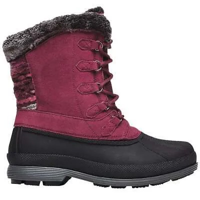 Женские красные повседневные ботинки Propet Lumi Tall Lace Snow WBX002SBRY