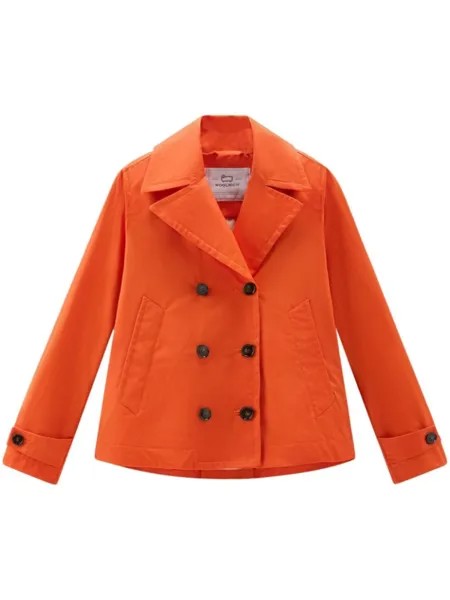 Woolrich двубортный пиджак Havice, оранжевый