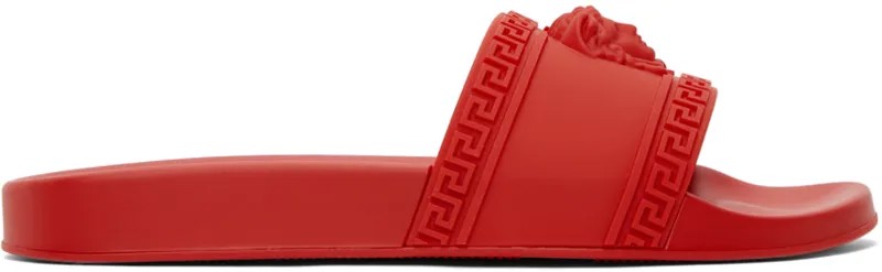 Шлепанцы Red Palazzo для бассейна Versace