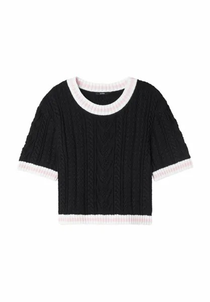 Футболка с принтом Tezenis, черный
