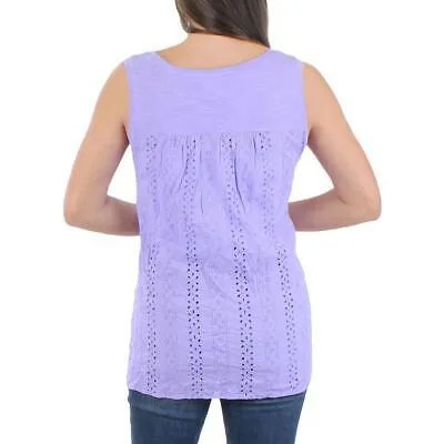Женская рубашка-майка Style - Co. с освежающим рисунком и цветочным принтом и V-образным вырезом BHFO 9869