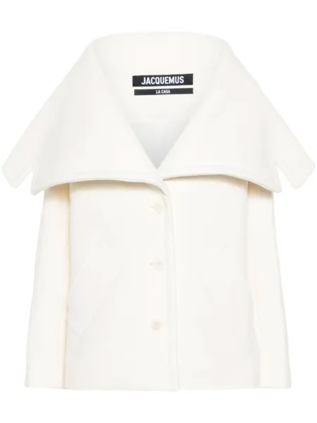 Jacquemus куртка Le Caban Caruso, белый