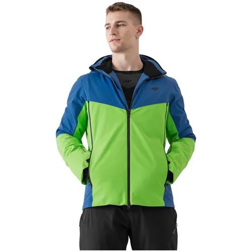 Куртка 4F, водонепроницаемая, герметичные швы, размер S, зеленый