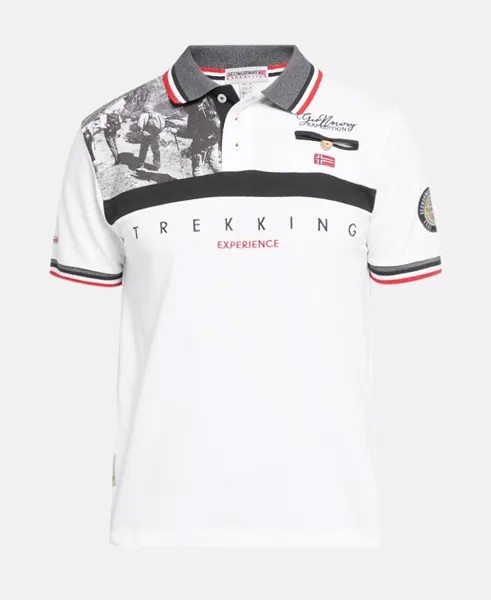Рубашка поло Geographical Norway, белый