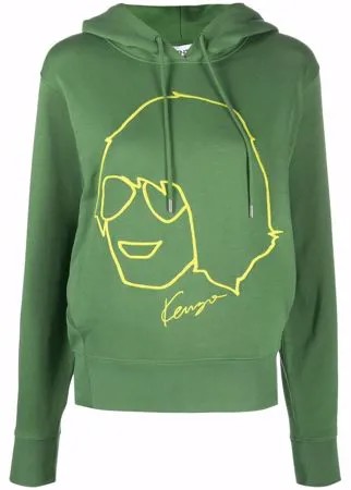 Kenzo худи с графичным принтом