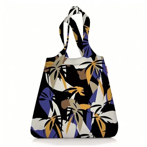 Сумка шоппер Reisenthel Mini Maxi Shopper Miami Black AT7055, тканевая, складная, женская, мужская, авоська
