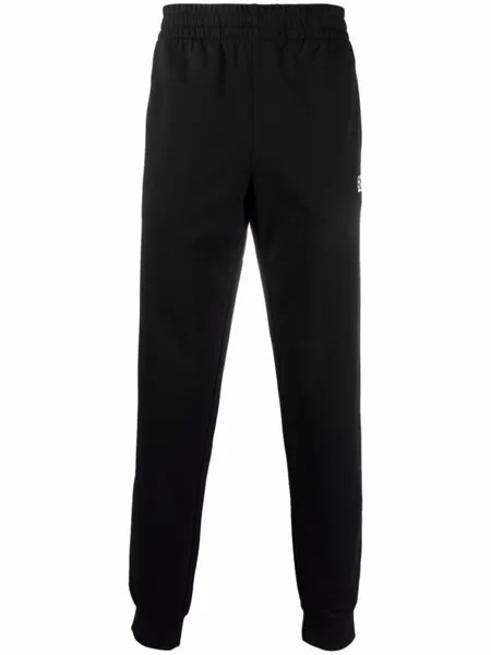 Ea7 Emporio Armani спортивные брюки кроя слим, черный