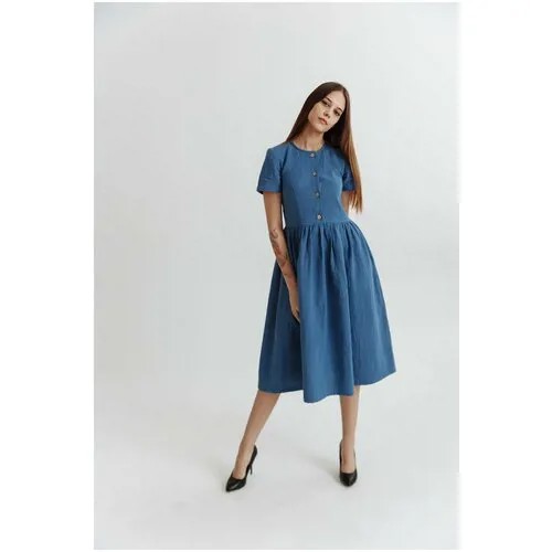 Сарафан Kinfolk Clothes, размер 40-42, бирюза