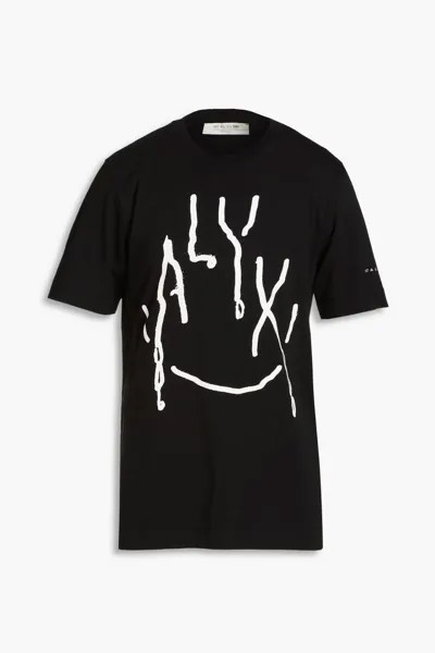 Футболка из хлопкового джерси с логотипом 1017 Alyx 9Sm, черный
