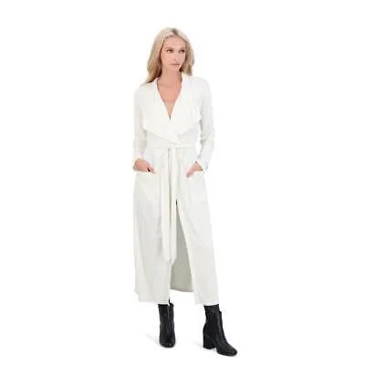 BCBGMAXAZRIA Женский кардиган Cora White Duster, свитер, одежда для дома XL BHFO 6214