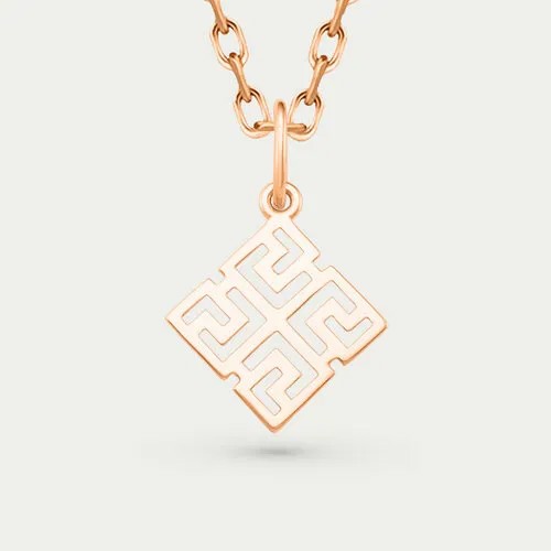 Подвеска GOLD CENTER, желтое золото, 585 проба