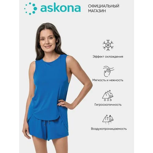 Майка Аскона Stay Cool, размер 48/50, синий
