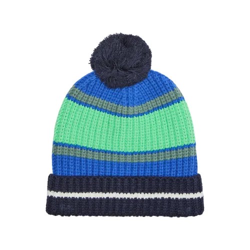 Шапка бини s.Oliver, размер 49, dark blue stripes