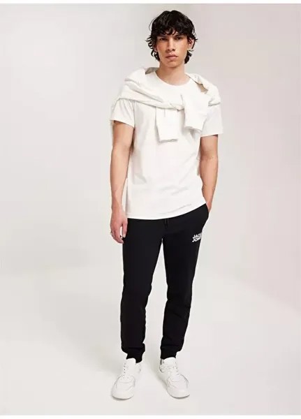 Черные мужские спортивные штаны с эластичной резинкой JPSTGORDON JJNEWSOFT SEAT PANT NOO Jack & Jones, черный
