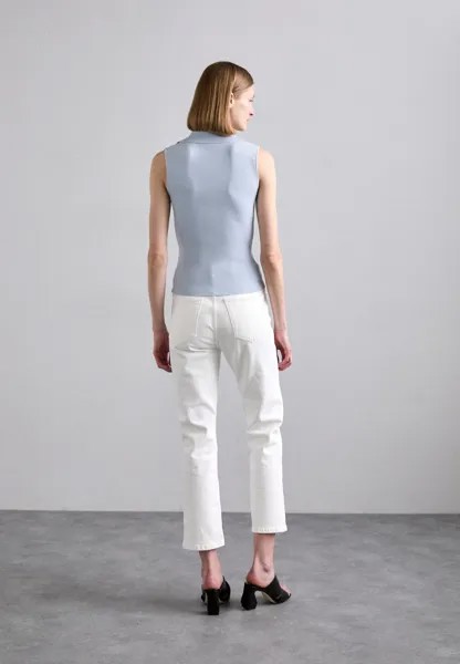 Топ Laced Collar Filippa K, небесный
