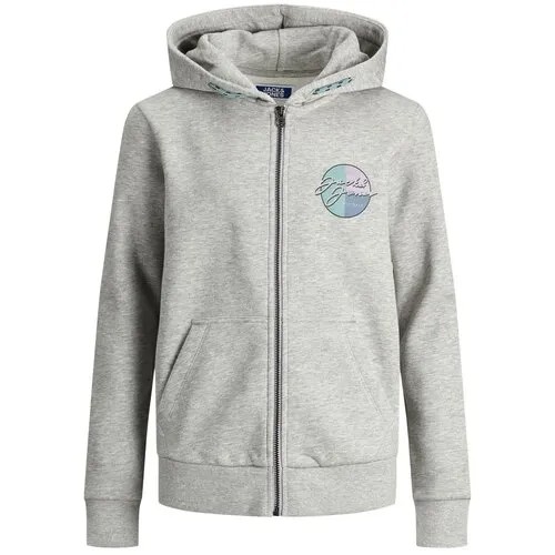 Jack & Jones, джемпер-толстовка для мальчика, Цвет: синий, размер: 140