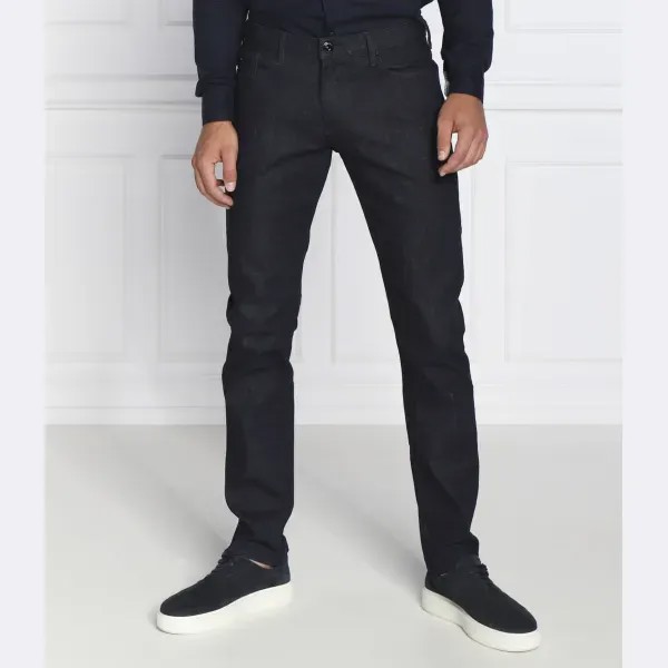 Джинсы узкого кроя j06 Emporio Armani, синий